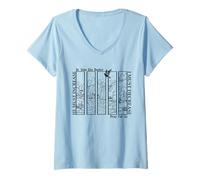 Mujer Inspiración de orientación Espiritual de San Juan Bautista Camiseta Cuello V