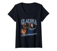 Mujer Interview with The Vampire Claudia Homage Camiseta Cuello V