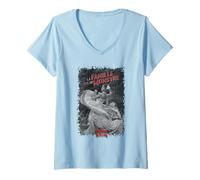 Mujer Interview with The Vampire La Famille Mono Poster Camiseta Cuello V