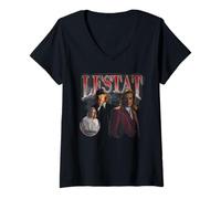 Mujer Interview with The Vampire Lestat Homage Camiseta Cuello V
