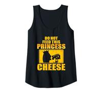 Mujer Intolerancia A La Lactosa Do Not Feed This Princess Cheese Camiseta sin Mangas