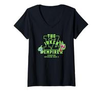Mujer Invader Zim The Irken Empire Operation Impending Doom II Camiseta Cuello V