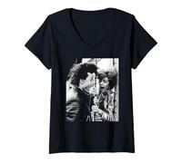 Mujer Iron Maiden Metal para Muthas Paul Di'Anno Virginia Turbett Camiseta Cuello V