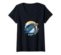Mujer Islas Canarias Gran Canaria Camiseta Cuello V