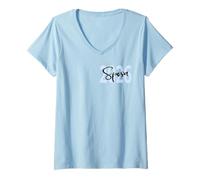 Mujer Italia Boda Italiana SPOSA 2026 Novia Camiseta Cuello V