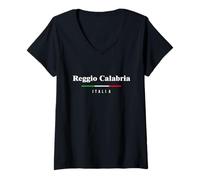 Mujer Italia - Reggio Calabria Camiseta Cuello V