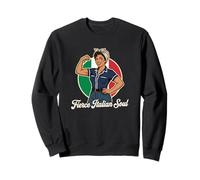 Mujer Italiana Feroz Herencia Italiana del Alma Sudadera