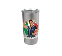Mujer italiana Feroz herencia italiana del alma Vaso térmico de acero inoxidable de doble pared