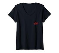 Mujer Italo Club Design Bella Ciao Summer Camiseta Cuello V