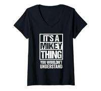 Mujer It's A Mikey Thing You Wouldn't Understand Camiseta Cuello V