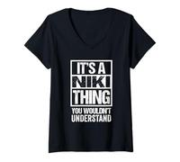 Mujer It's A Niki Thing You Wouldn't Understand Camiseta Cuello V