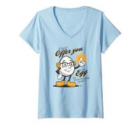 Mujer It's Always Sunny Can I Offer You An Egg Frank TV Show Camiseta Cuello V