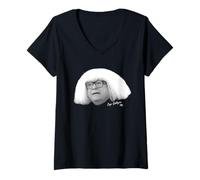 Mujer It's Always Sunny Ongo Gablogian Big Portait Funny TV Show Camiseta Cuello V