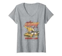 Mujer It's Always Sunny Team Reynolds Racing Funny Christmas Camiseta Cuello V