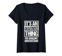 Mujer It's An Akagündüz Thing You Wouldn't Understand First Name Camiseta Cuello V