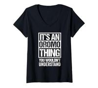Mujer It's An Oromo Thing You Wouldn't Understand Oromoo Ethiopia Camiseta Cuello V