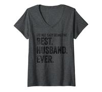 Mujer Its Not Easy Being The Best Husband Ever Camiseta Cuello V