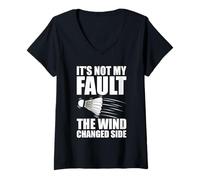 Mujer It's Not my Fault - Baldminton Camiseta Cuello V