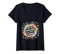 Mujer It's The Connection We Can't Explain - Camiseta Cuello V