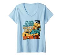 Mujer I've Talked The Talk and Walked The Walk Now I'm Gonna Sit Camiseta Cuello V