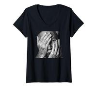 Mujer Jack Lemmon Actor A Algunos Les Gusta Caliente por Michael Grecco Camiseta Cuello V