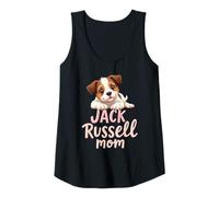Mujer Jack Russell Mamá Perro Jack Russell Terrier Mama Cute Puppy Camiseta sin Mangas