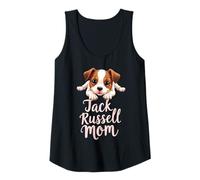 Mujer Jack Russell Mamá Perro Jack Russell Terrier Mama Cute Puppy Camiseta sin Mangas