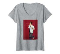 Mujer Jackass Johnny Knoxville Broma Actor de Acrobacias por Michael Grecco Camiseta Cuello V