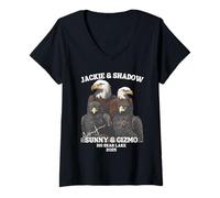 Mujer Jackie Y Shadow Sunny Y Gizmo Big Bear Lake 2025 Camiseta Cuello V