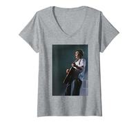 Mujer James Bourne Busted Live Year 3000 Banda Pop Camiseta Cuello V