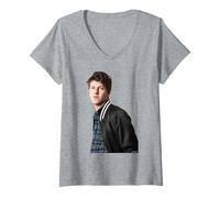 Mujer Jamie T Sheila Sticks 'N' Stones Cantante de Andy Willsher Camiseta Cuello V