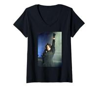 Mujer Janet Jackson Live Rhythm Nation World Tour te extraña Mucho Camiseta Cuello V