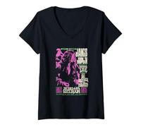 Mujer Janis Joplin Live Avalon Ballroom San Francisco Junio 1966 Camiseta Cuello V