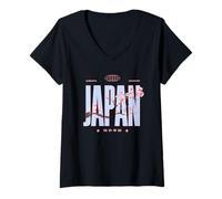 Mujer Japan Sakura Season Cherry Blossom Travel Y2K Girly Flowers Camiseta Cuello V