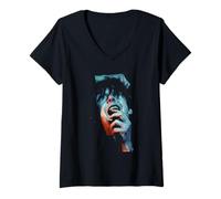 Mujer Jarvis Cocker Pulp Live Common People Disco Tour 2000 1996 Camiseta Cuello V