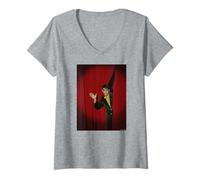 Mujer Jason Schwartzman Rushmore WES Anderson El Actor Michael Grecco Camiseta Cuello V