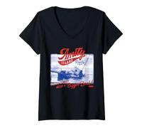 Mujer Jaws Amity Island Family Trip Camiseta Cuello V