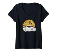 Mujer JDM 2JZ Legendary Supra Camiseta Cuello V