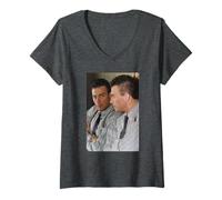 Mujer Jean-Claude Van Damme Bloodsport Actor Soldado Universal Camiseta Cuello V