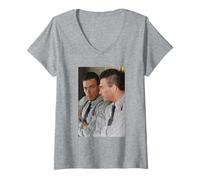 Mujer Jean-Claude Van Damme Bloodsport Actor Soldado Universal Camiseta Cuello V