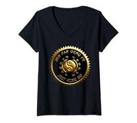 Mujer Jeet Kune Do JKD Artes Marciales Mixtas Jun Fan Camiseta Cuello V