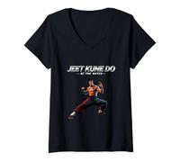 Mujer jeet Kune do The Water Camiseta Cuello V