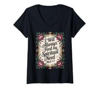 Mujer Jehovah's Witness 2026 Year Text Feed Spiritual JW ORG JW Camiseta Cuello V