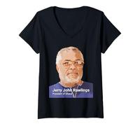Mujer Jerry John Rawlings Camiseta Cuello V