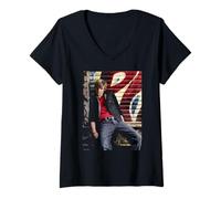 Mujer Jesse Mccartney Beautiful Soul Compositor Michael Grecco Camiseta Cuello V
