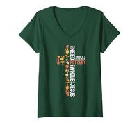 Mujer Jesus and Pottery - Camiseta de cerámica para mujer Camiseta Cuello V