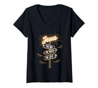 Mujer Jesús El Camino La Verdad La Vida Mensaje Religioso Jesús Camiseta Cuello V