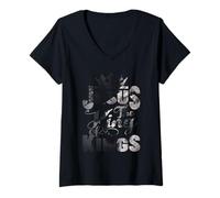 Mujer Jesus is My King - Bold Faith and Strength Design Camiseta Cuello V