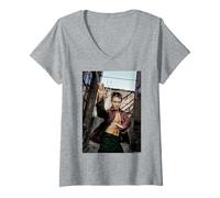 Mujer Jet Li Cuna 2 La Tumba El Arte Marcial Michael Grecco Camiseta Cuello V