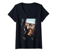 Mujer Jet Li La Cuna 2 El Arte Marcial Grave Michael Grecco Camiseta Cuello V